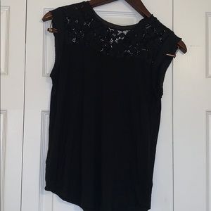 Loft lace tank top